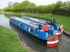 Narrow Boats On Canal