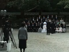 Shinto wedding at Meiji Shrine in Tokyo
