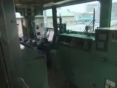 Osaka train cockpit