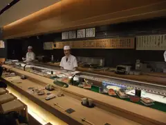 Sushi bar in Kyoto