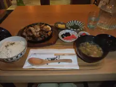Quasi-Japanese food place