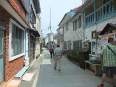 Japanese street at Guryongpo