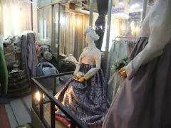 Costume shop in market