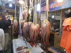 Gyeongju Seongdong Market octopi