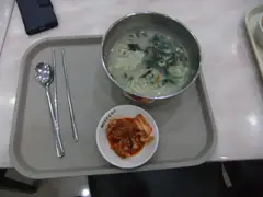 Tteok wang mandu guk dish