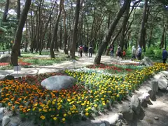 Approach to Unmunsa Buddhist nun's temple