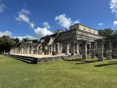 Originally covered building
