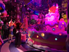 The floor show
