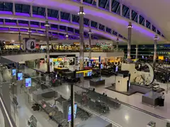 Waiting area at Heathrow