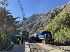 Ollantaytambo train station