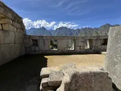 Machu Picchu three windows