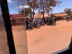 Motorcyclists waiting for work
