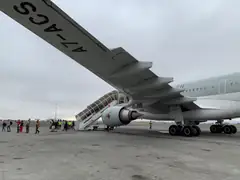Plane at Kilimanjaro