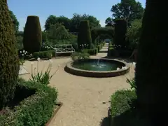 Centre of walled garden