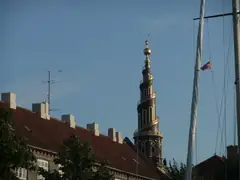 Copenhagen Church with its own helter-skelter