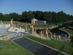 The fountains at Peterhof