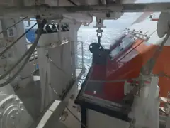 Our cabin view on Queen Elizabeth
