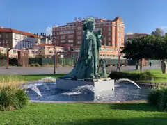 Statue in La Coruna