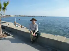 Me at Paphos harbour