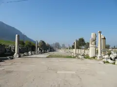 Ephesus - way to harbour