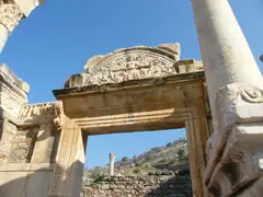 Ephesus - carving of Medusa