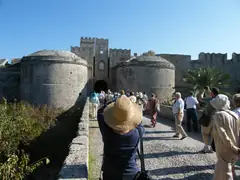 Rhodes Crusader castle