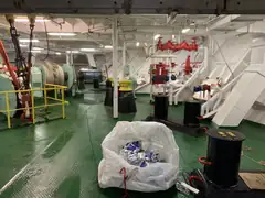 Crew only prow area