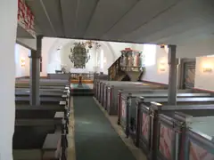 Giske Church interior