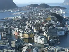 Alesund town