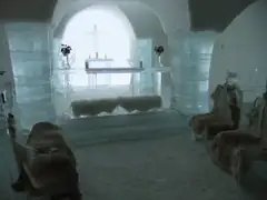 Igloo hotel chapel