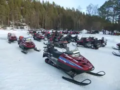 Snow mobiles