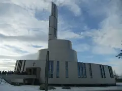 Northern Lights cathedral exterior