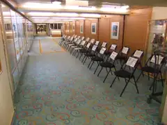 Chairs for departing wheelchair users