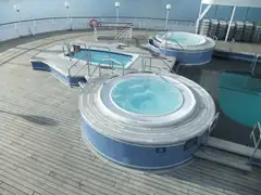 Lido deck