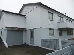 House with fish drying