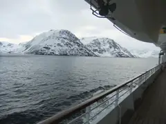 Cruising through the fjords