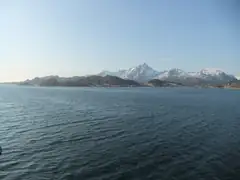 Cruising through the fjords