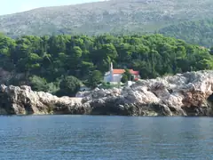 Approaching Dubrovnik from sea