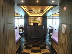 The reception desk at Seventeen