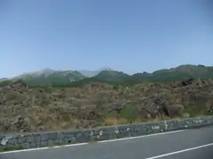 Hills around Mt Etna
