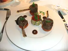 We both had the lamb