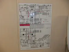 Wiring diagram for laundrette