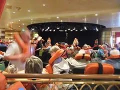 The muster drill - a dress rehearsal for abandoning ship