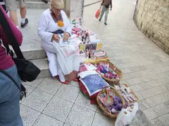 Lady clad in traditional costume