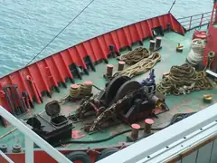 Tug for refuelling Azura at Malta