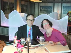 Us at our table